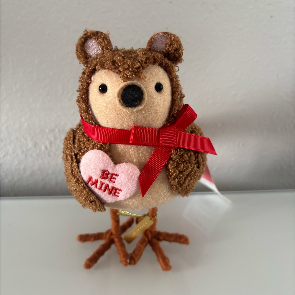 New With Tags Spritz Valentines Decoration Figure Featherly Friends Buttons